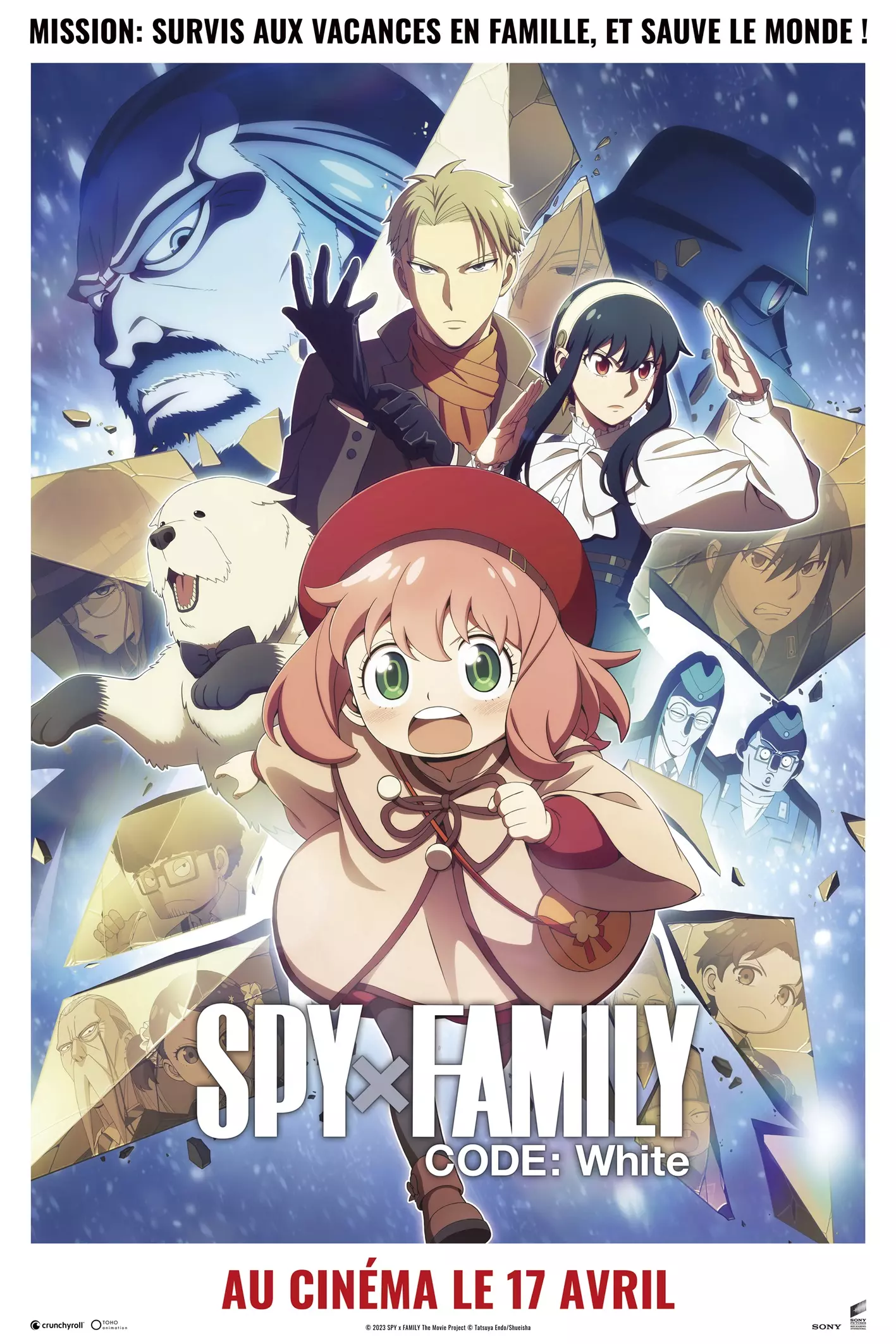 Spy x family film code chite visual 03.
