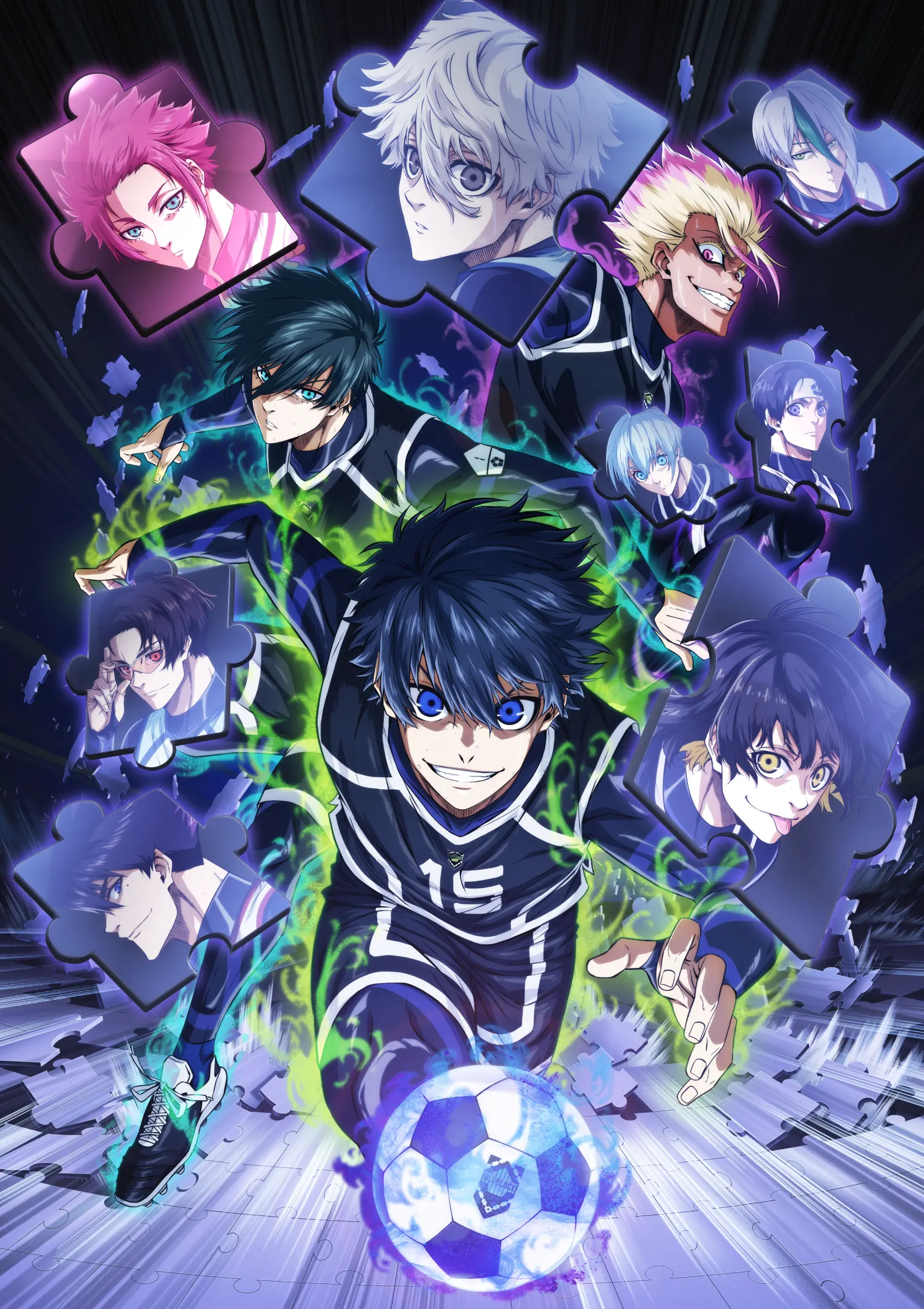 Blue lock S2 anime visual 1.