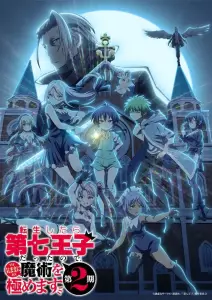 I was reincarnated as the 7th prince season 2 anime visual 2.
