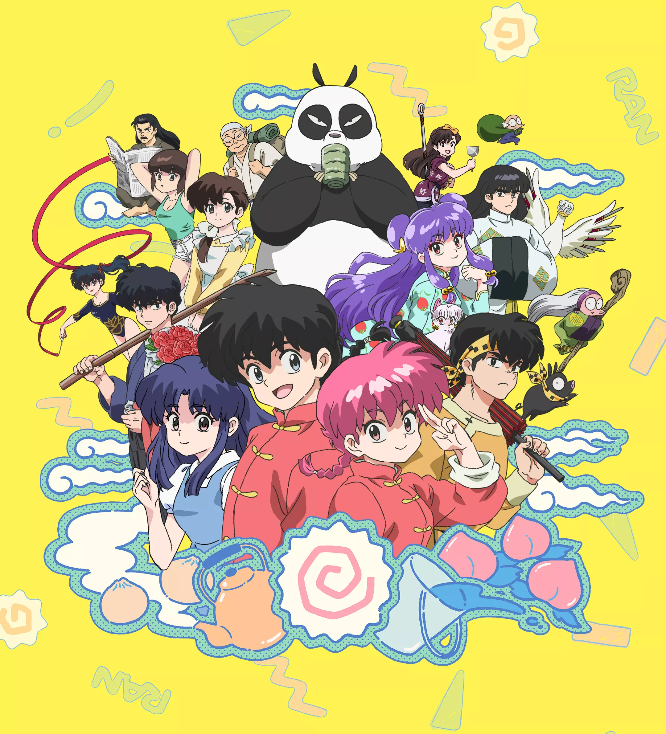 Ranma 2024 anime visual 1.