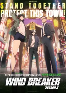 Wind beaker saison 2 visual arc roppo ichiza.