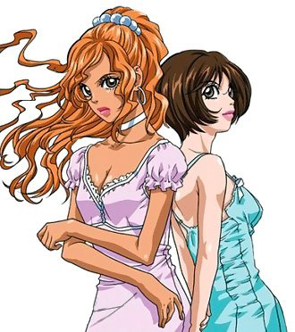 Peach girl anime visual 2