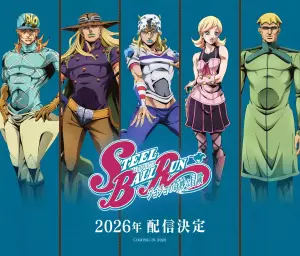 Steel Ball Run anime visual 2.