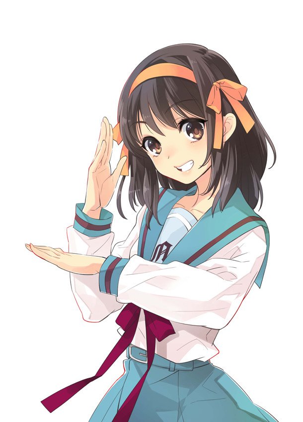 Melancolie haruhi suzumiya visual 1