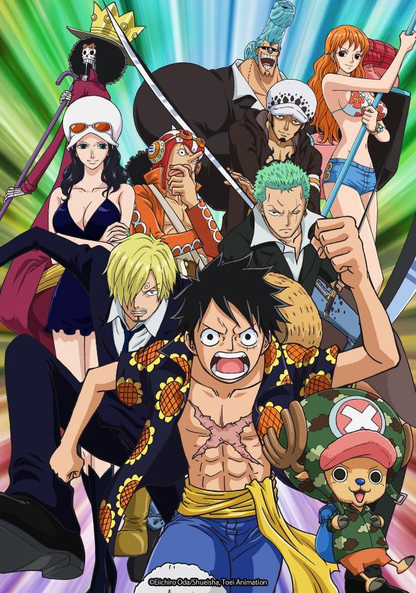 One piece anime Dressrosa arc