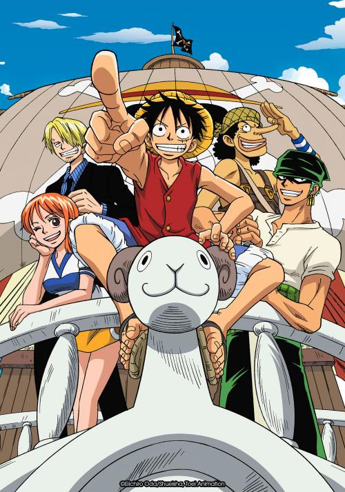 Affiche One Piece Luffy Et Ses Amis