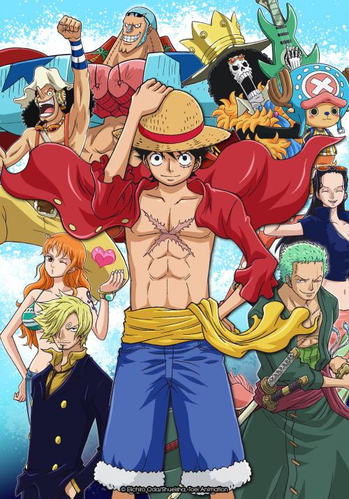 One piece anime ile hommes poissons arc