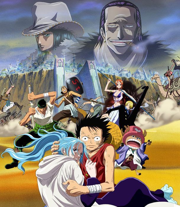 One piece arc alabasta anime visual