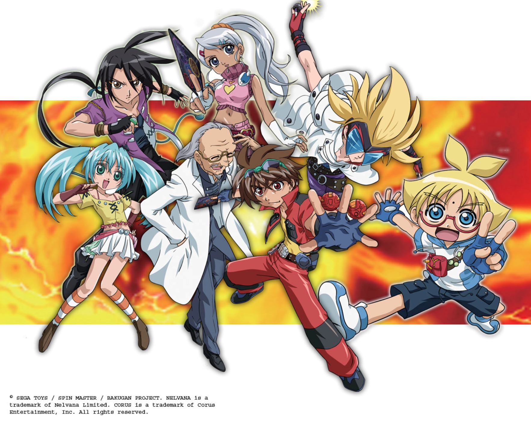 Bakugan anime visual 1