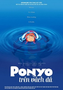 Ponyo affiche viet