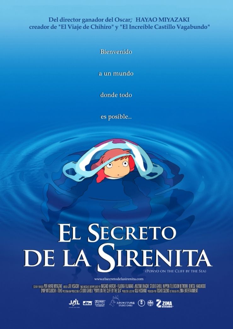 Ponyo affiche es