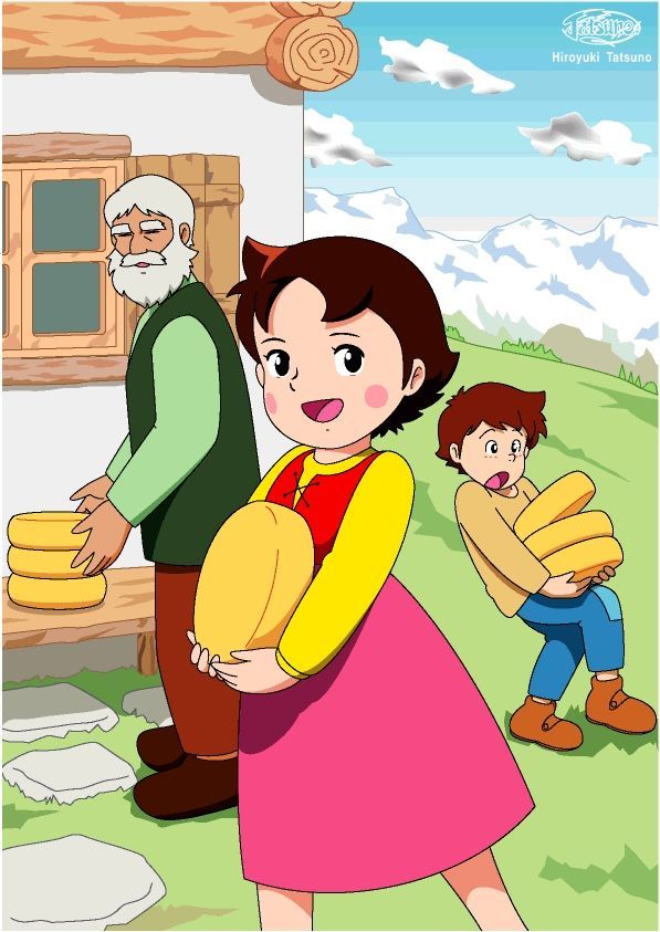 Heidi anime nippon animation visual 5