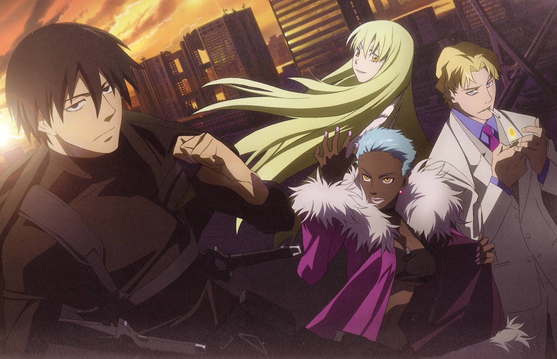 Darker than black anime visual 8