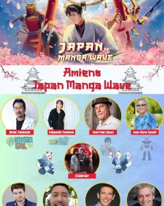 Japan Manga Wave Amiens 2024 invites.