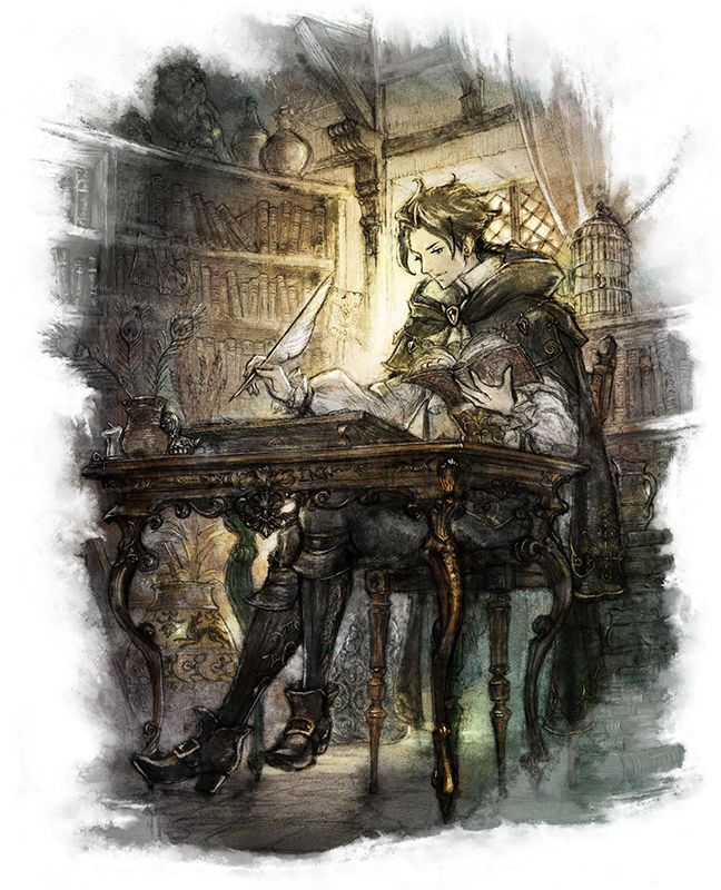 Octopath traveler artwork 2