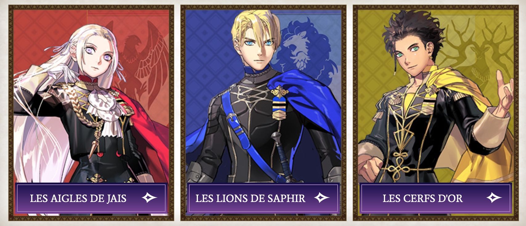 Fire emblem three houses charcaters