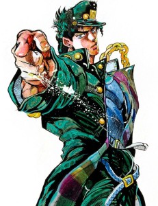 Jotaro kujo character manga visual 1