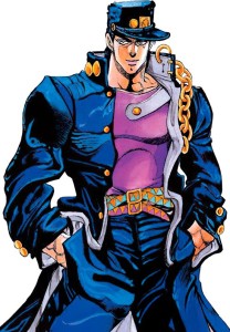 Jotaro kujo character manga visual 2