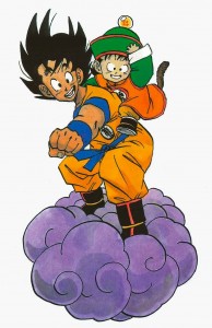 Son goku manga visual 2