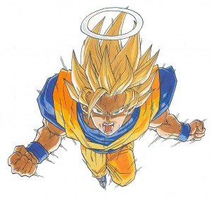 Son goku manga visual 3