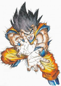 Son goku manga visual 4