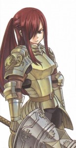 Erza scarlet manga visual 1