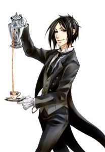 Sebastian michaelis manga character black_butler 1