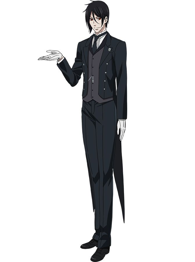 Sebastian michaelis anime character black_butler 1