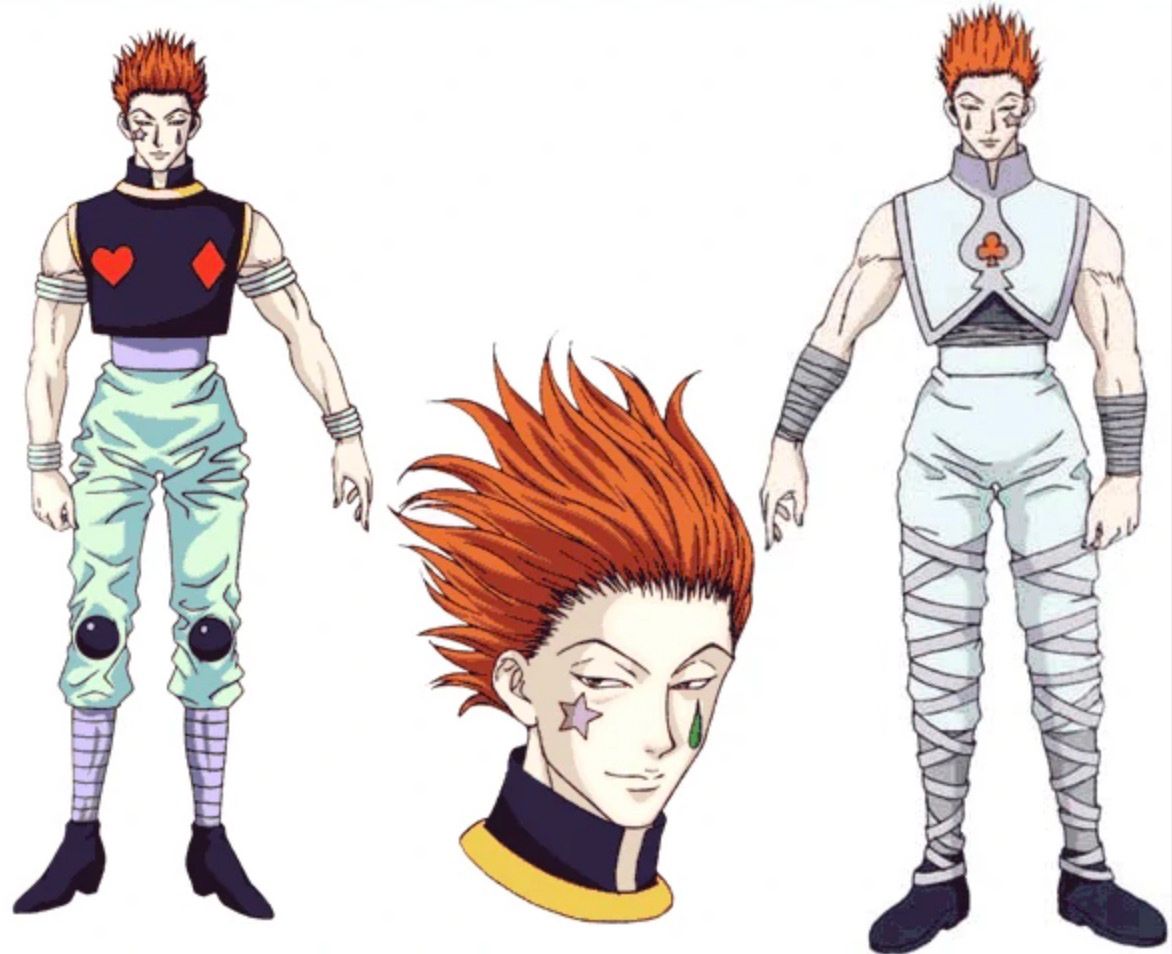 Hisoka hxh anime 1999 character visual 1