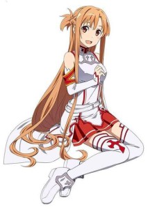 Asuna sao anime character visual 2