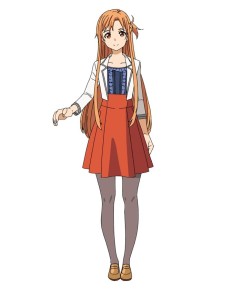 Asuna sao anime character visual 3