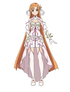 Asuna sao anime character visual 4