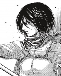 Mikasa ackermann character manga 1