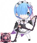 Rem re zero anime visual 3