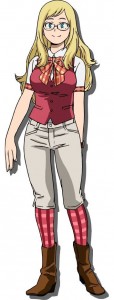 SHIELD_Melissa MHA anime visuel 2