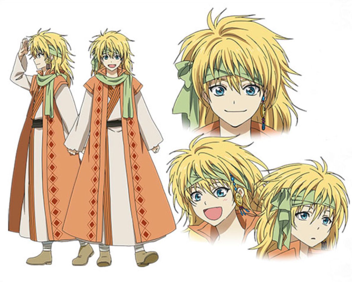 Zeno yona princesse aube anime visual 1