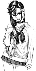 Dandadan momo ayase manga 2.