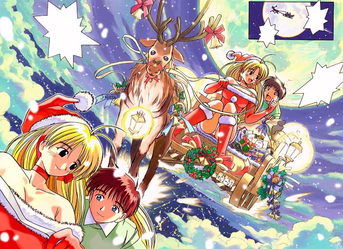 My santa manga color