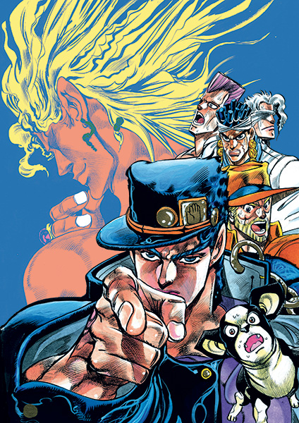 Jojo stardust crusaders visual 3