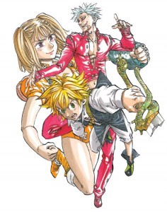 Seven deadly sins manga visual 1