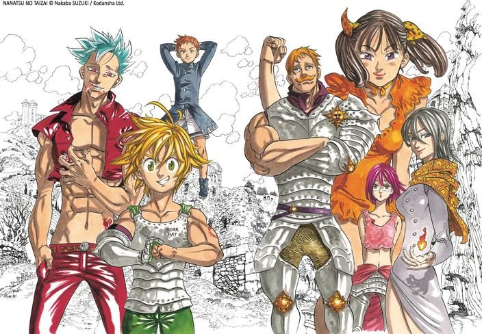 Seven deadly sins manga visual 3