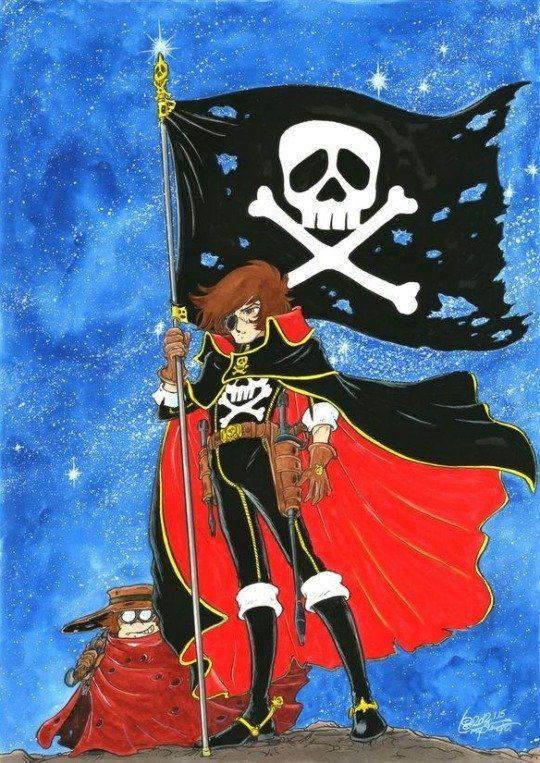 Capitaine albator manga visual 3
