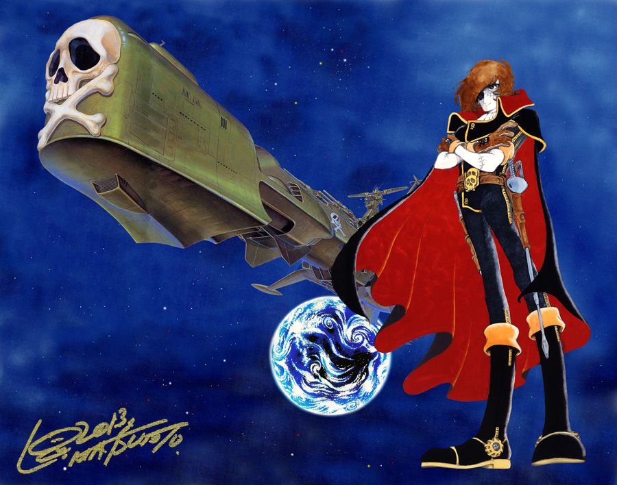 Catain harlock visual 1