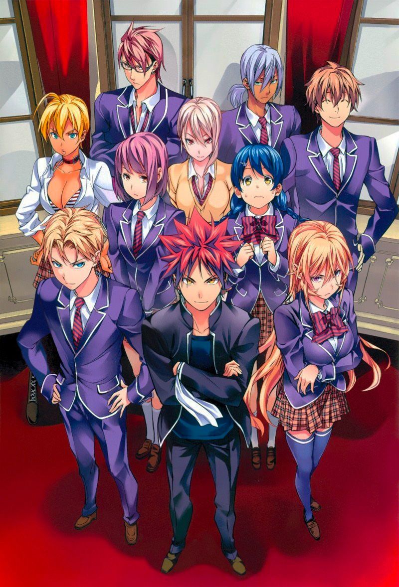 Food wars visual manga 4