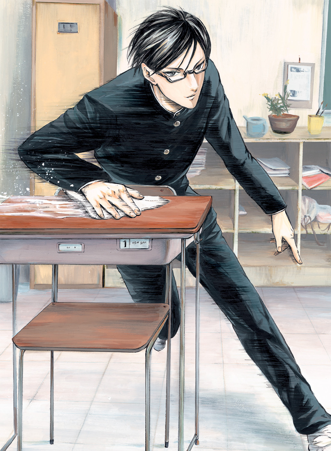 Sakamoto pour vous servir manga visual 7