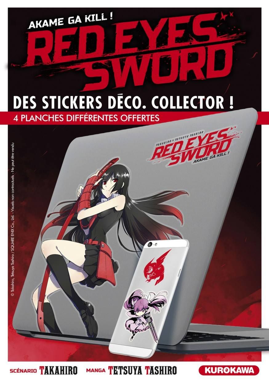 Op ete 20017 kurokawa stickers red eyes sword 1