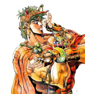 Jojo battle tendency visual 2