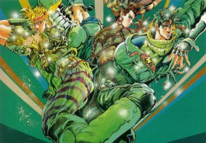 Jojo battle tendency visual 4