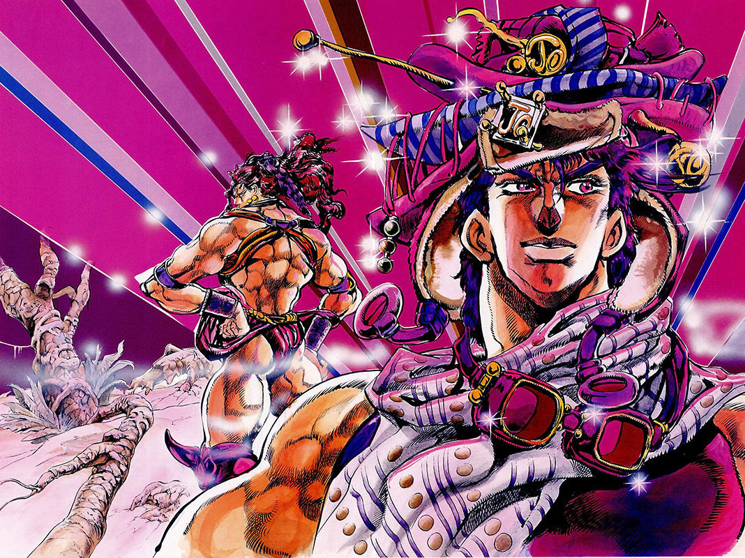 Jojo battle tendency visual 1