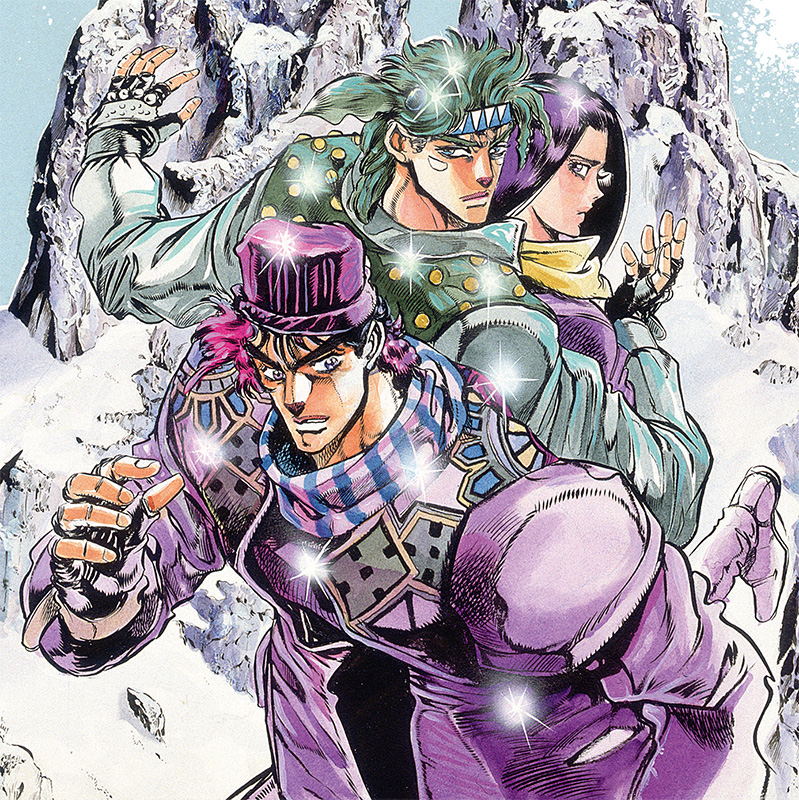 Jojo battle tendency visual 3